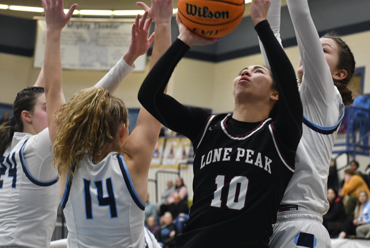 Closing It Out Lone Peak Girls Basketball Survives Another Close Game 